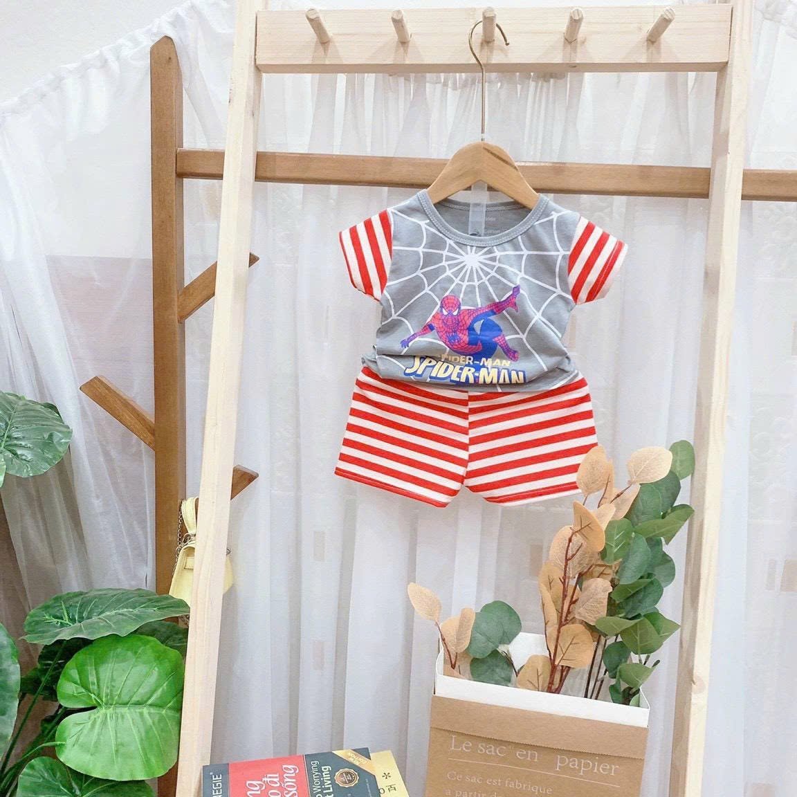 Bộ cộc Spiderman 5 màu r5 TỒN