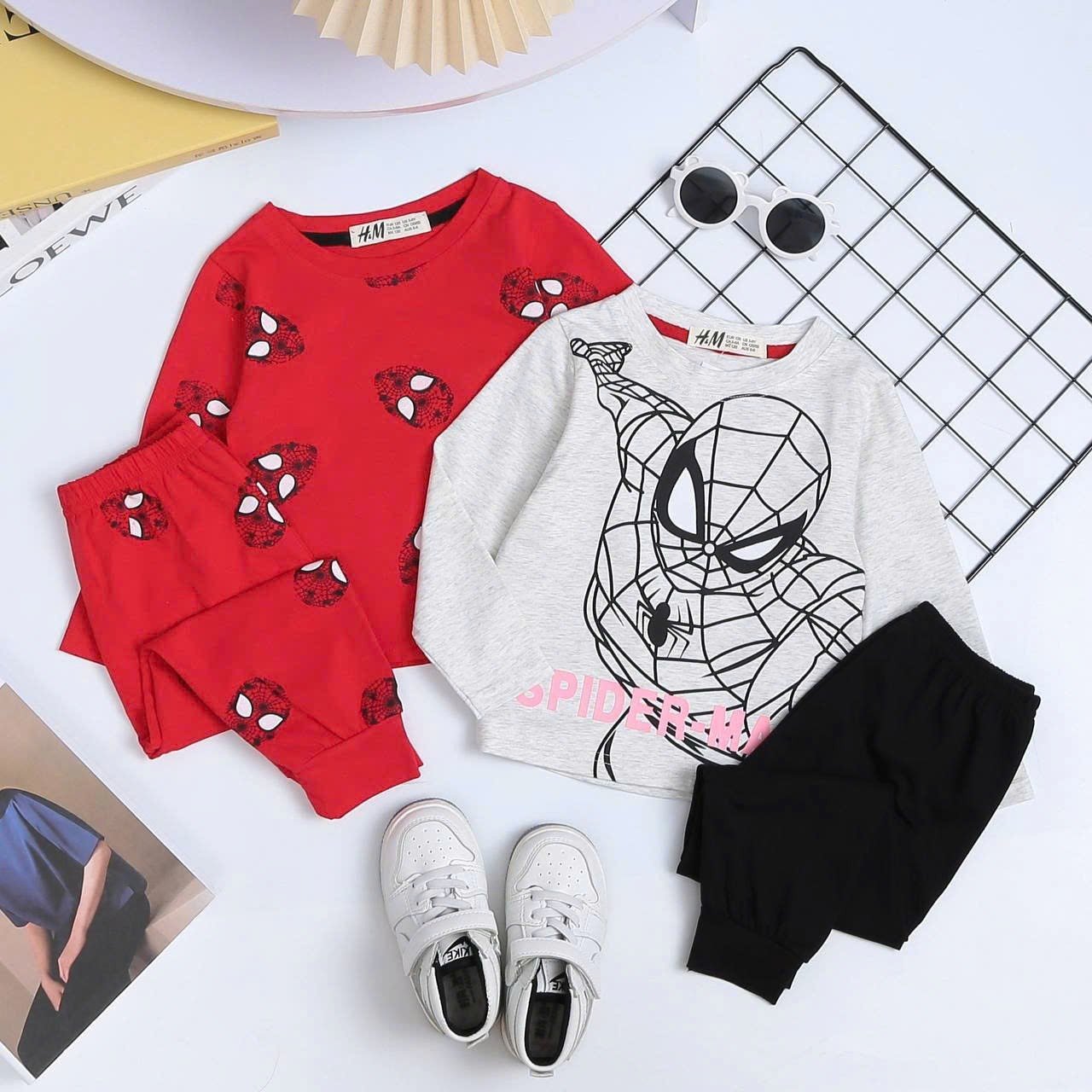 Bộ dài người nhện trắng HM TỒN
