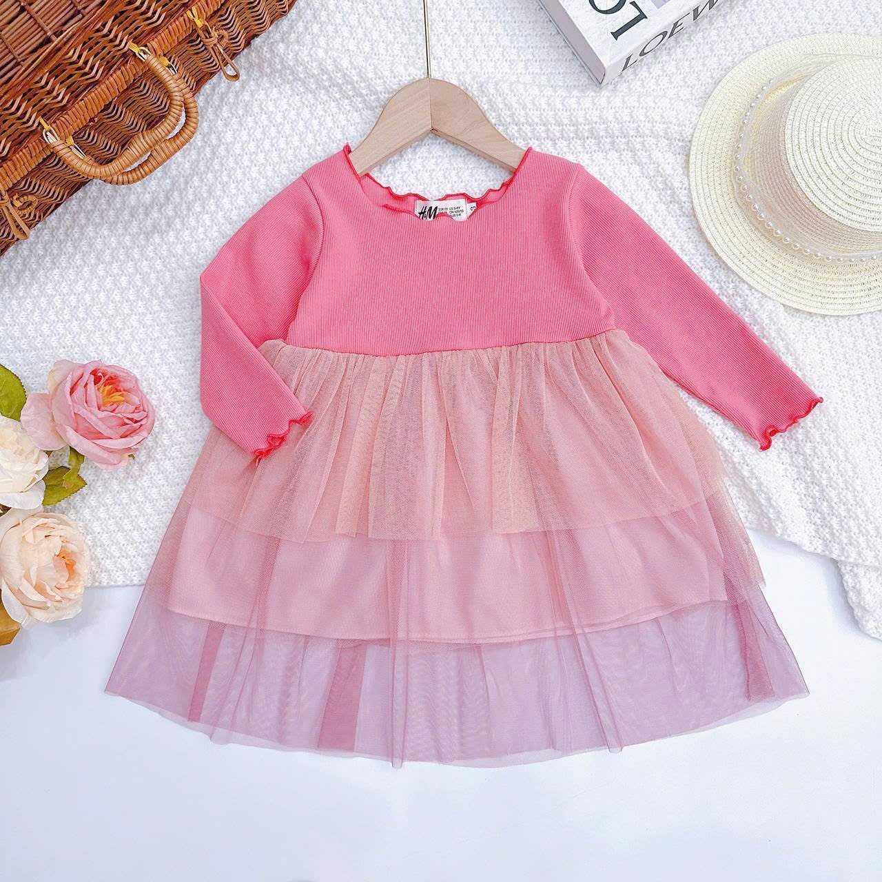 Váy 3 tầng 2 màu r7 TỒN