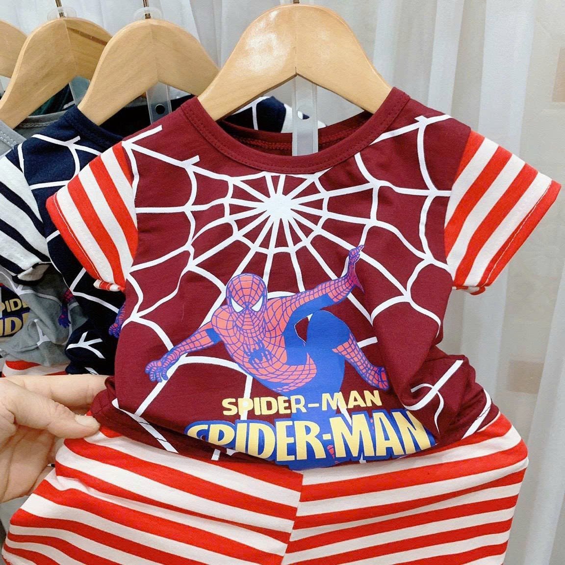 Bộ cộc Spiderman 5 màu r5 TỒN