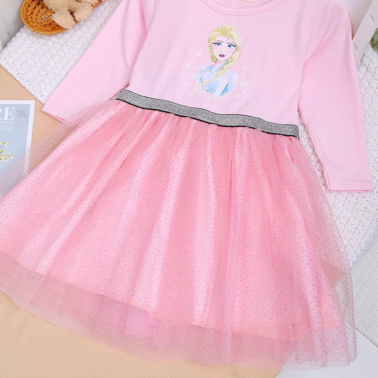 Váy Elsa 3 màu HM TỒN