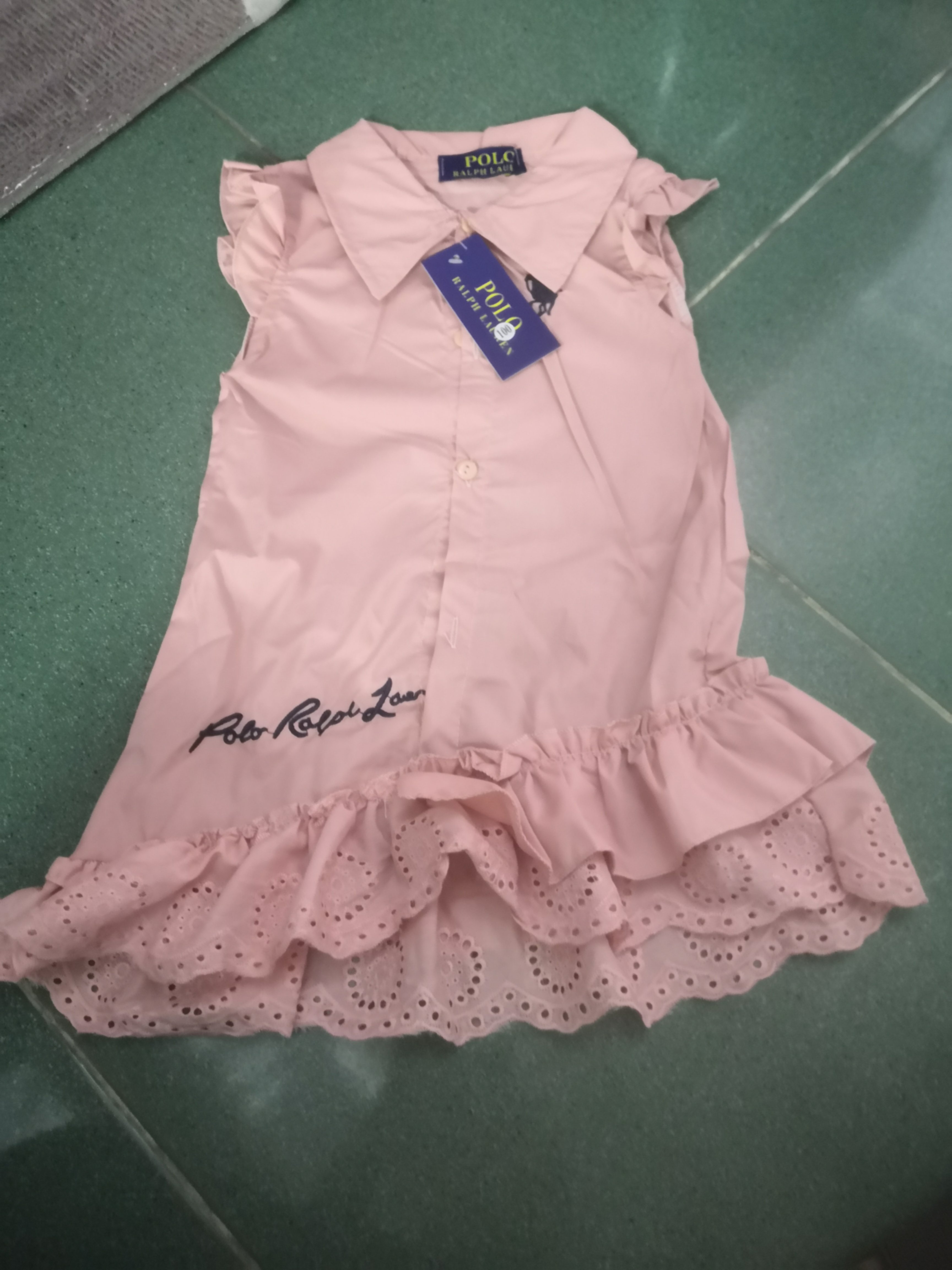 Váy Polo hồng