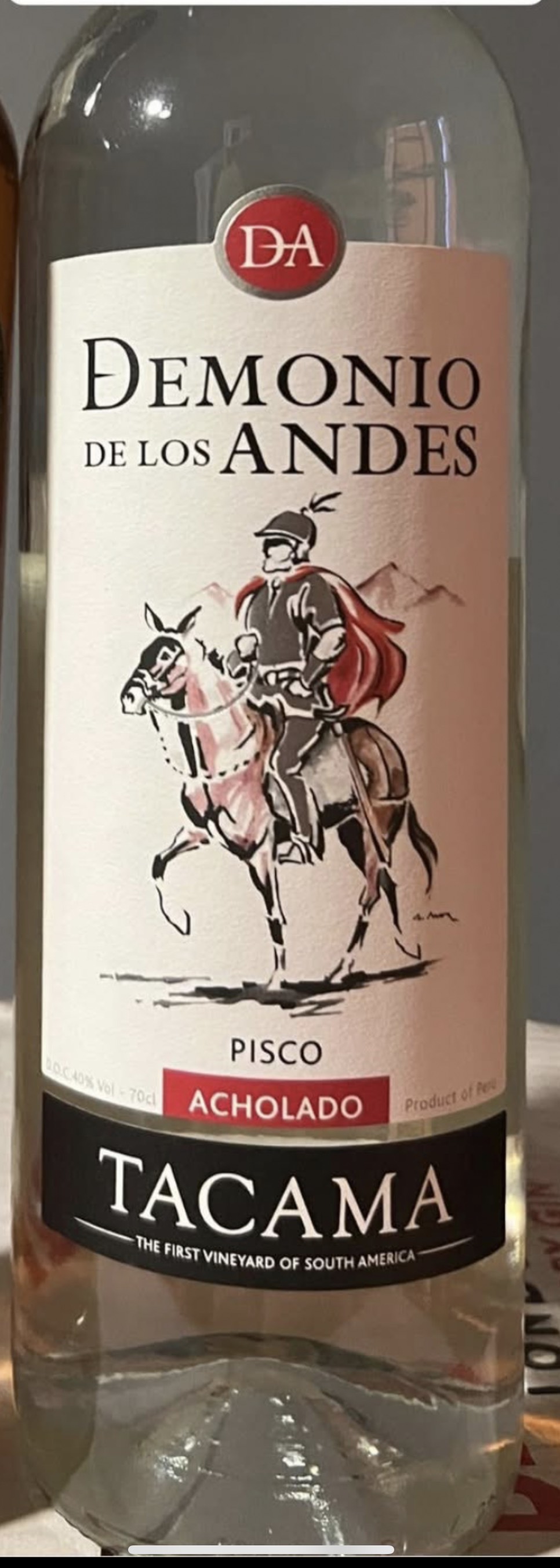 Pisco Tacama acholado 700ml