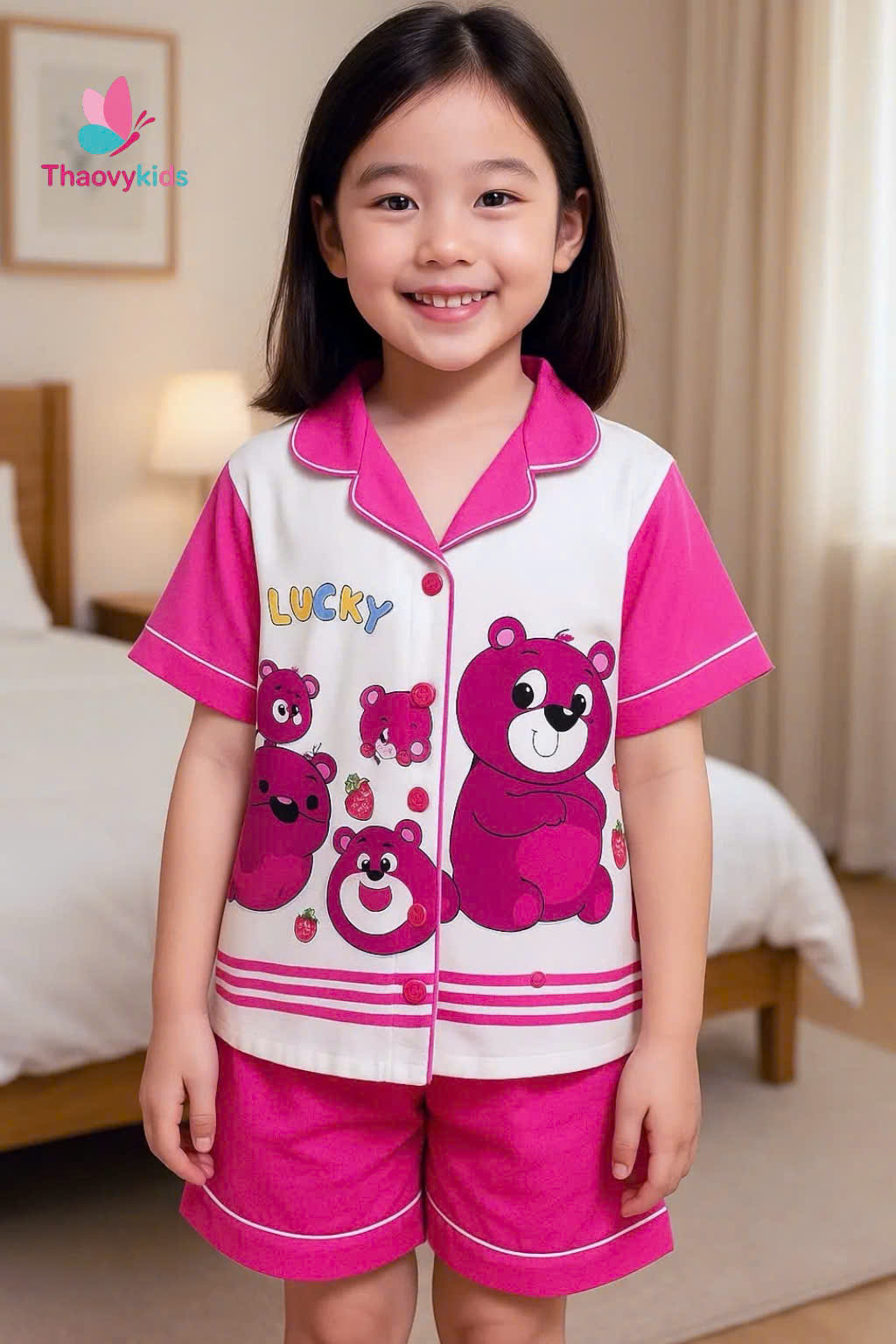 Đồ ngủ cho trẻ em cao cấp - Vải LATIN mềm mịn, dễ thương cho bé - ĐỦ SIZE