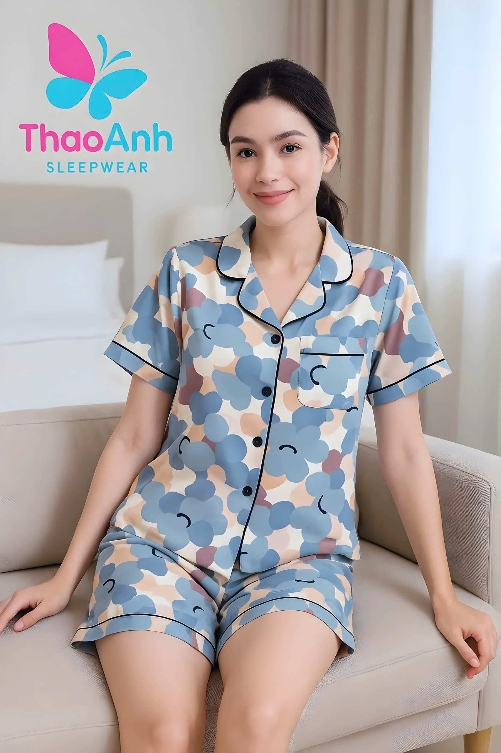 Đồ ngủ bận nhà cho người lớn - Chất vải LATIN mềm mịn sảng khoái - Đủ size cho mọi nhà