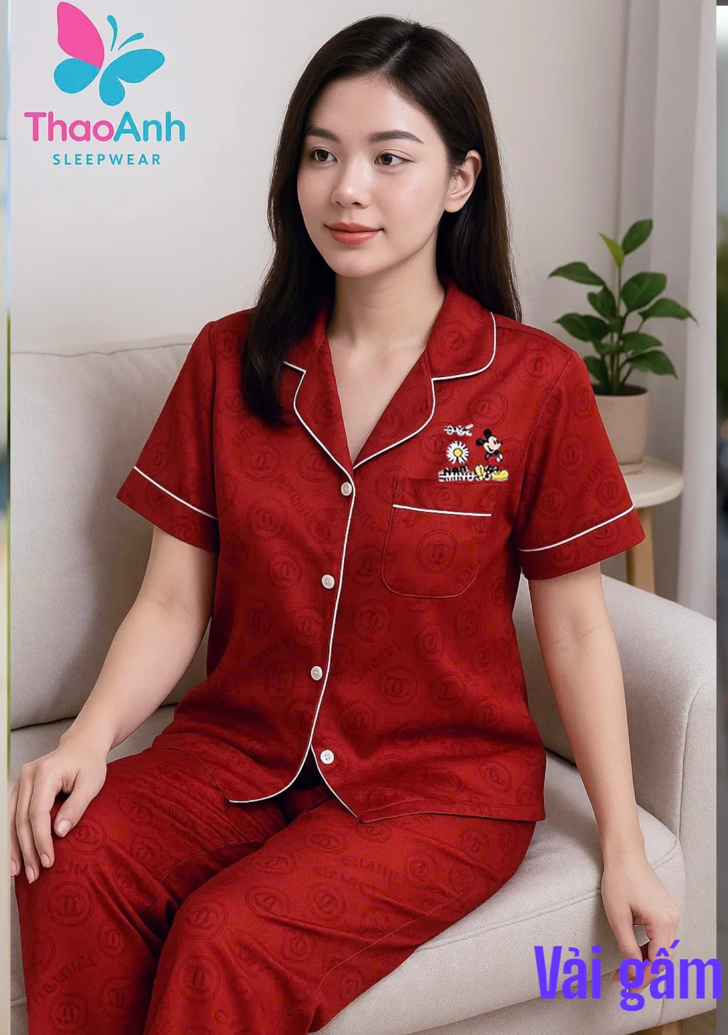 Đồ ngủ mặc nhà cho người lớn - Chất vải LATIN cao cấp, mát mẻ - ĐỦ size