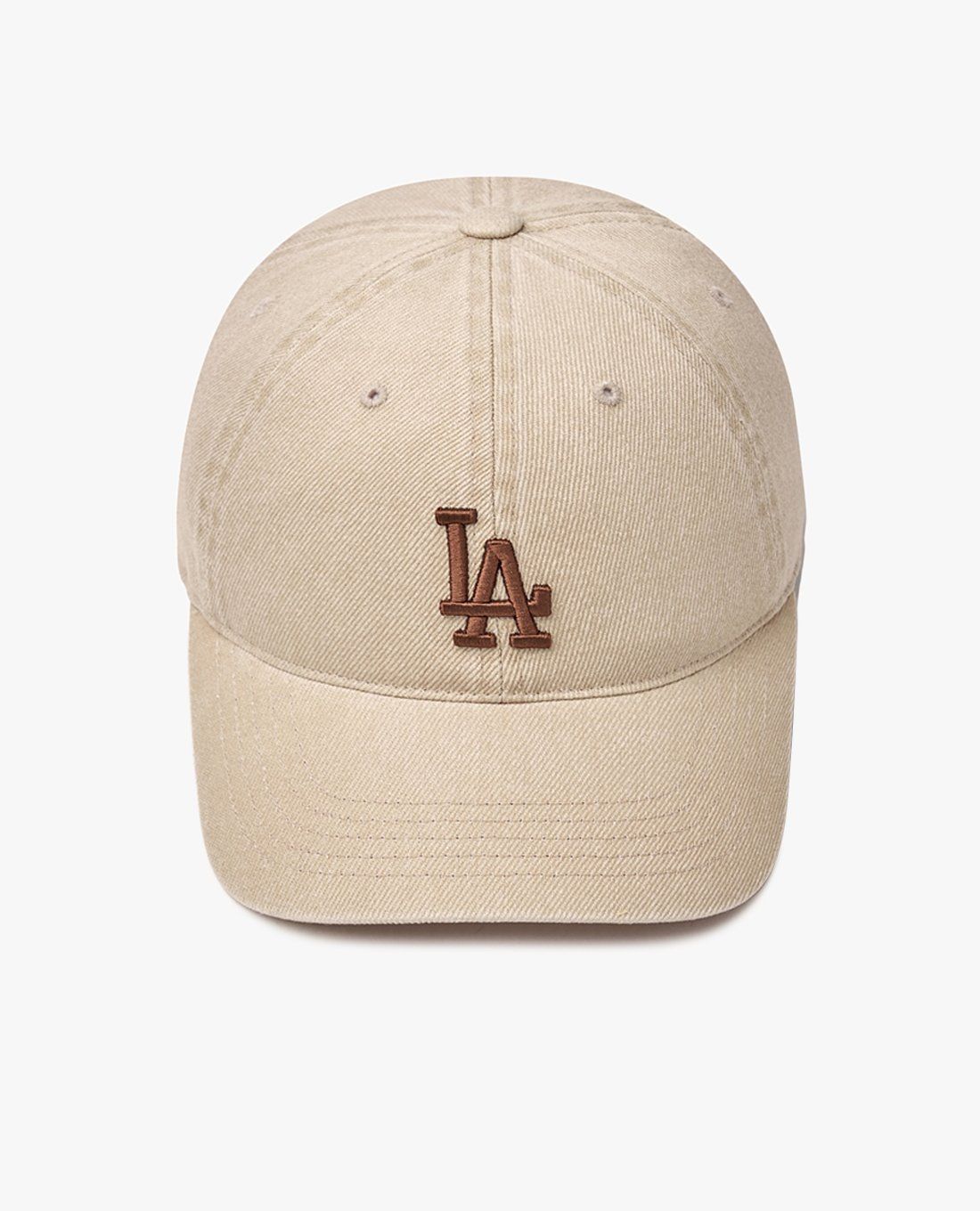 Mũ MLB Jeans Logo Thêu Màu