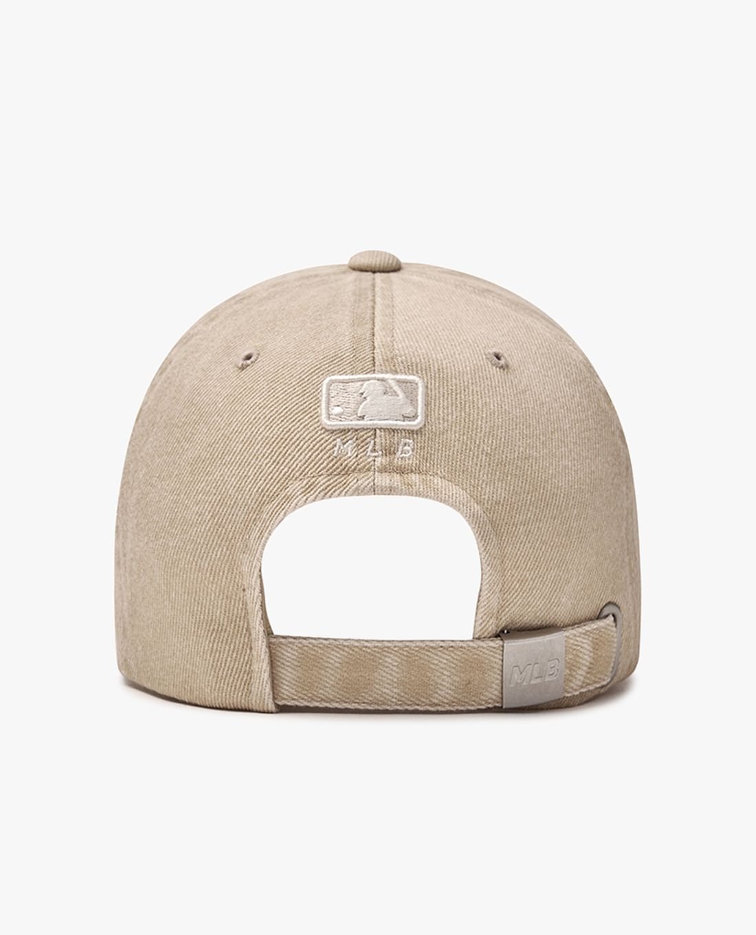 Mũ MLB Jeans Logo Thêu Màu