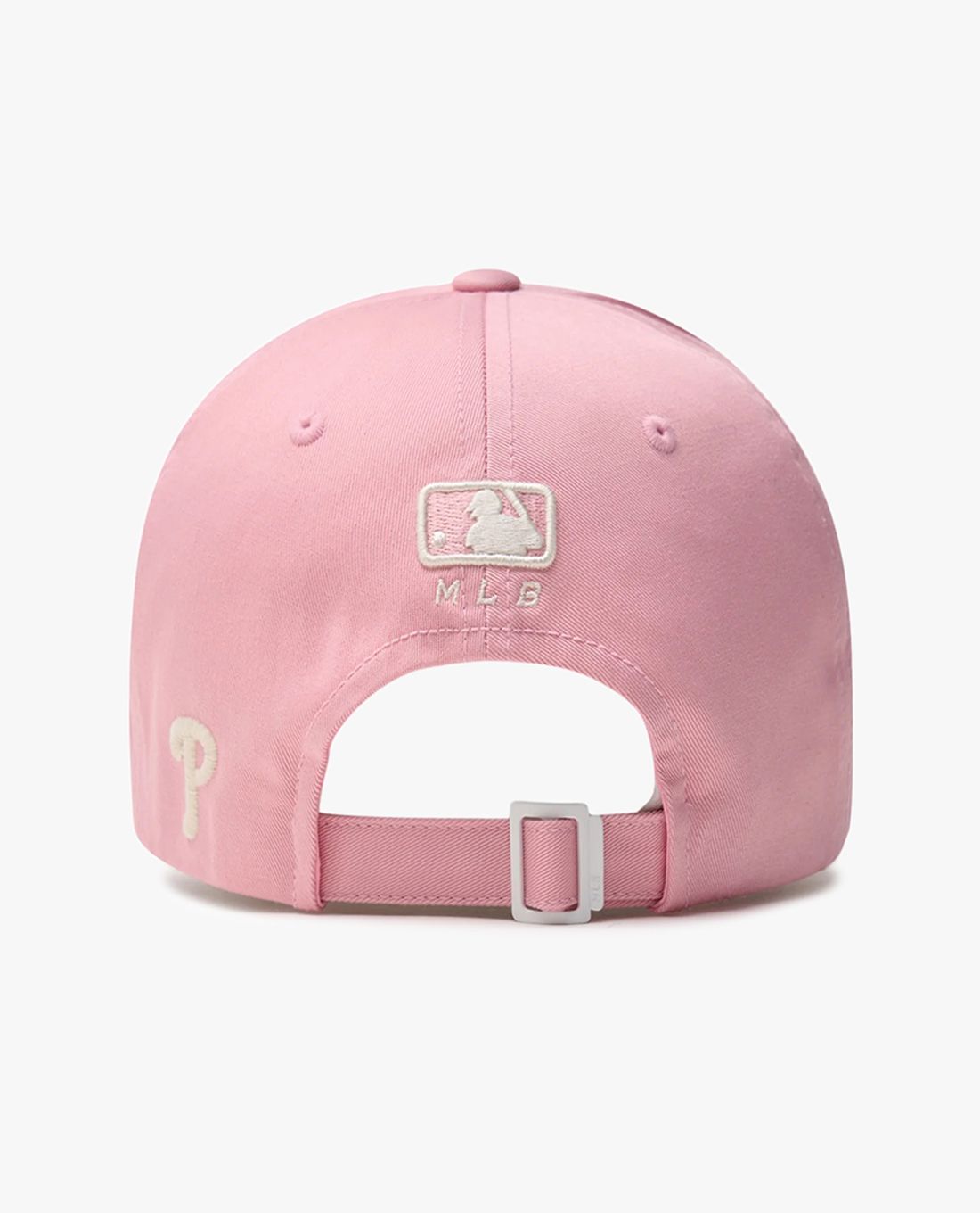 Mũ MLB Chữ Thêu - Hồng