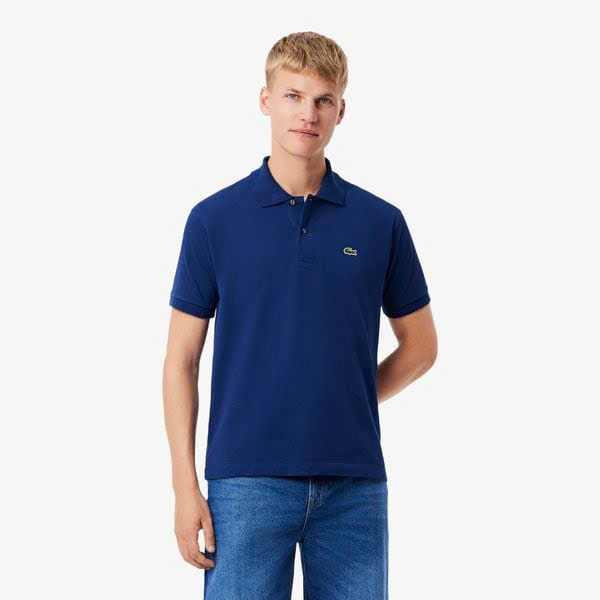 Polo Cá Xanh Dương Classic Fit