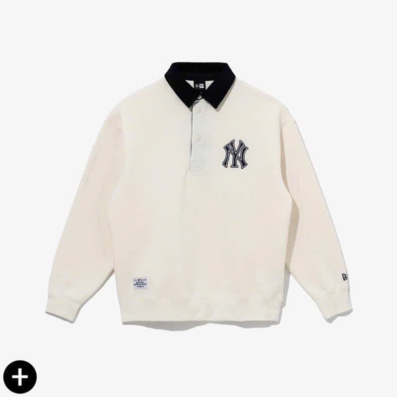 Sweater Polo Logo Thêu NE