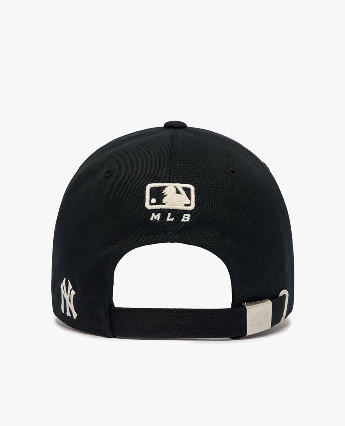 Mũ MLB Chữ Thêu - Đen