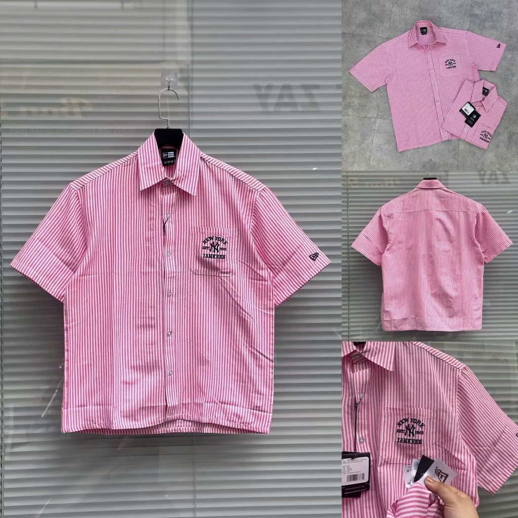 Sơ Mi Sọc Ngắn Tay