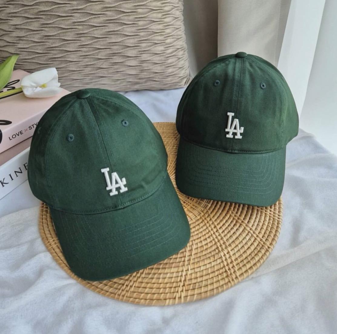 Mũ MLB Logo Nhỏ - Xanh Lá