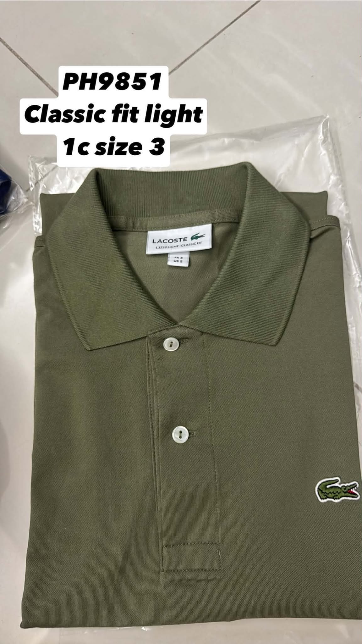 Polo Cá Không Tag