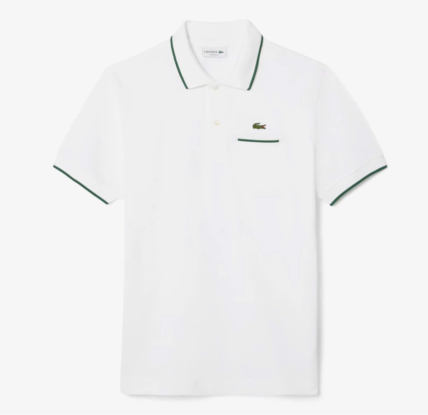 Polo cá bo viền classic