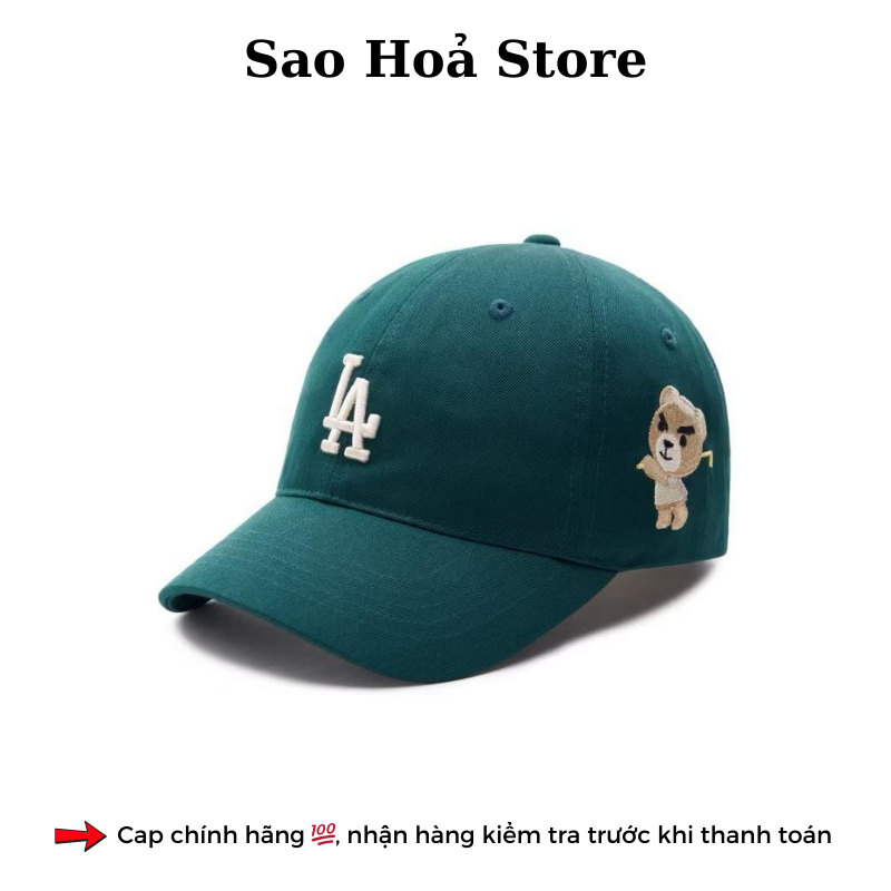 Mũ MLB Gấu - Xanh Lá