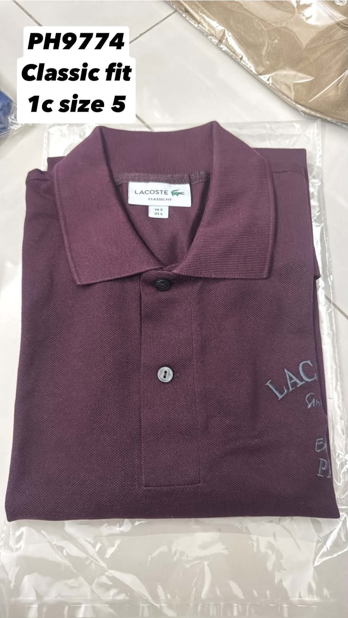 Polo Cá Không Tag