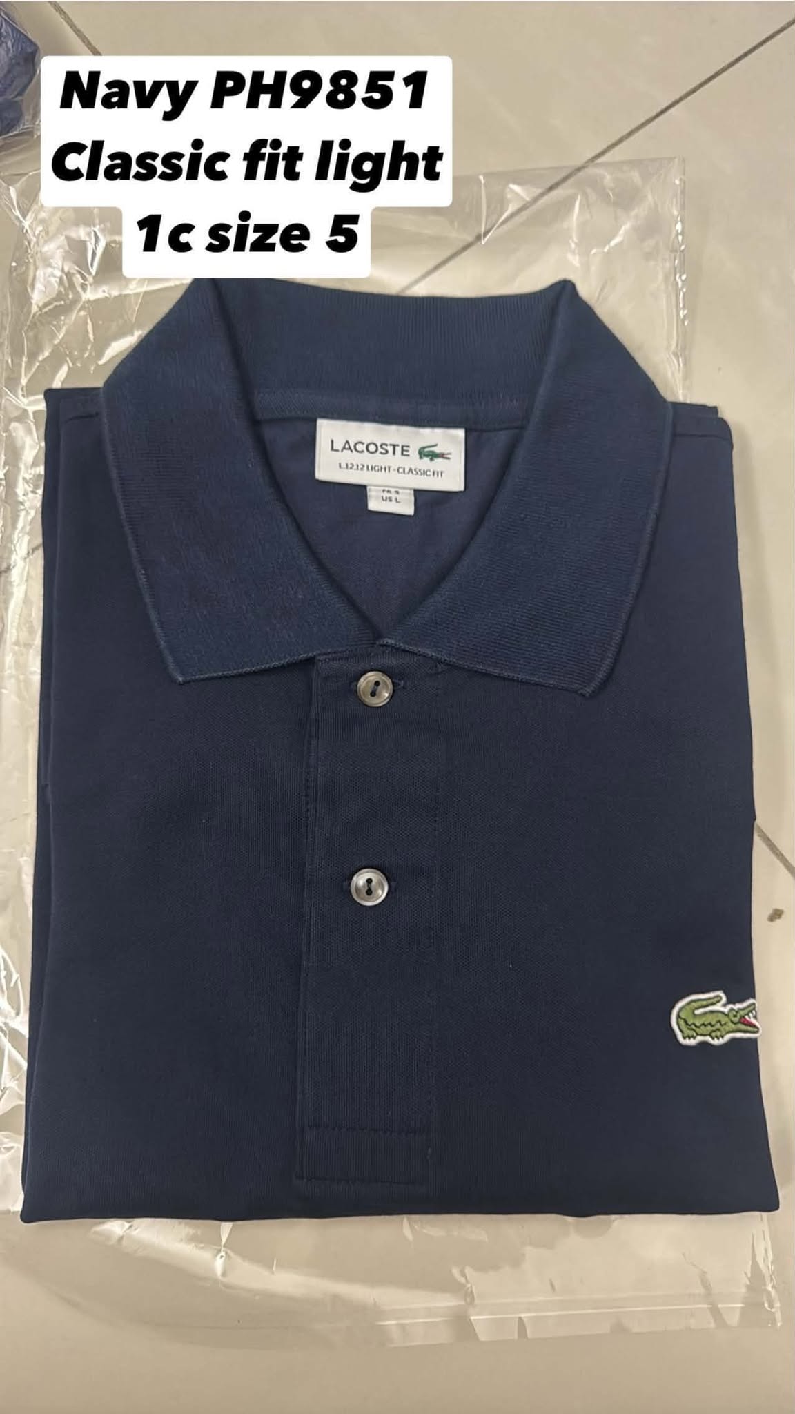 Polo Cá Không Tag