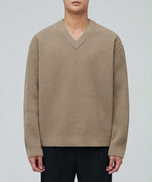 Áo Cổ Tim Len Musinsa