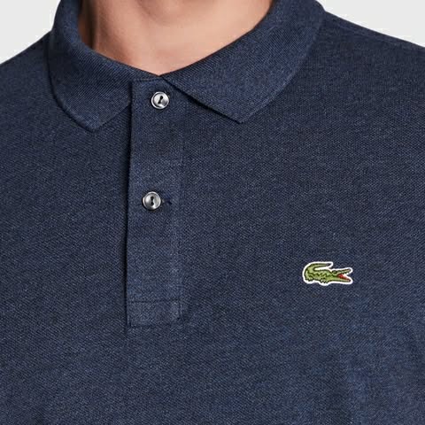 Polo Cá Xám Xanh  SlimFit