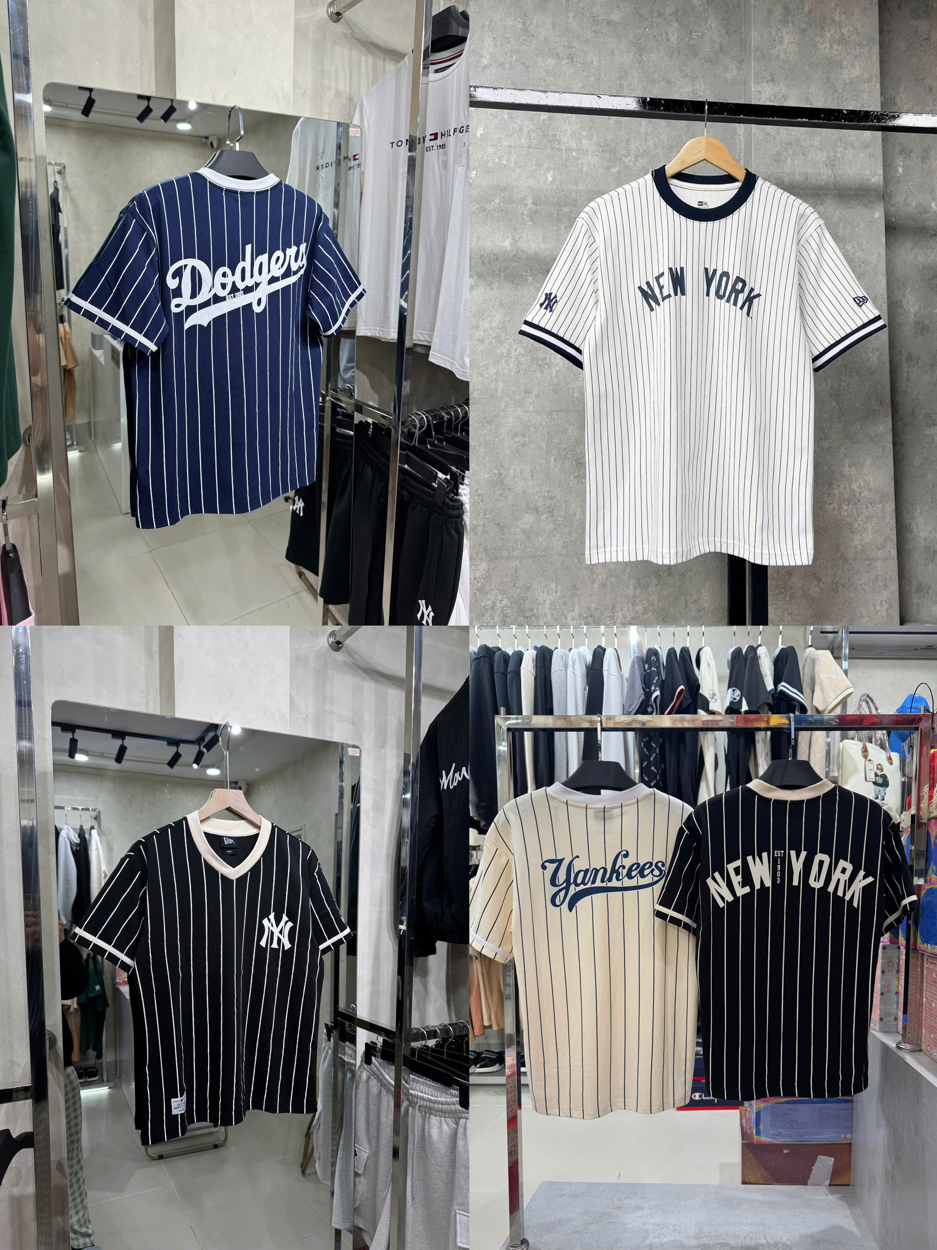 Áo Kẻ Sọc NY LA