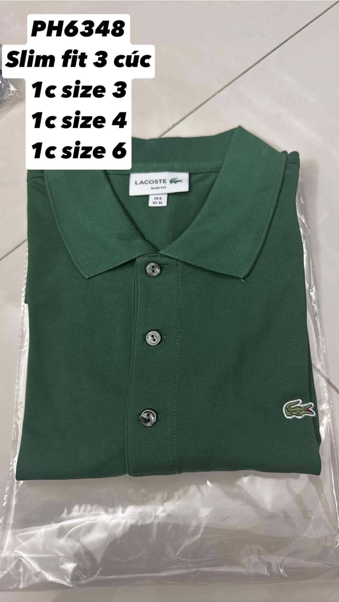 Polo Cá Không Tag