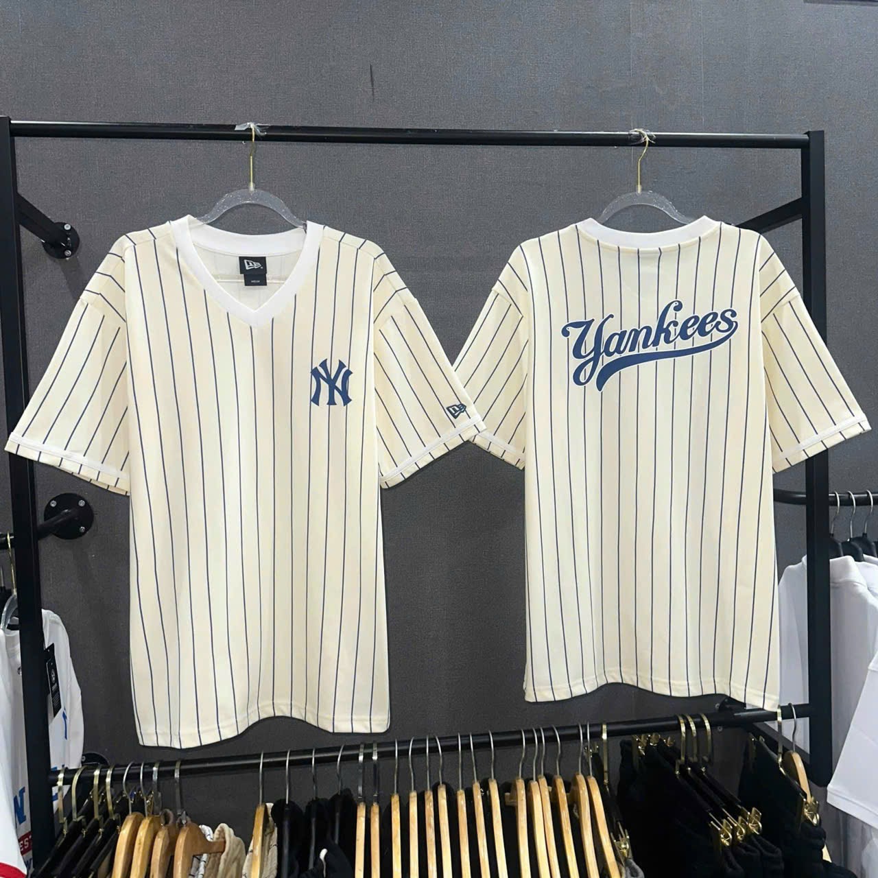 Áo Kẻ Sọc NY LA