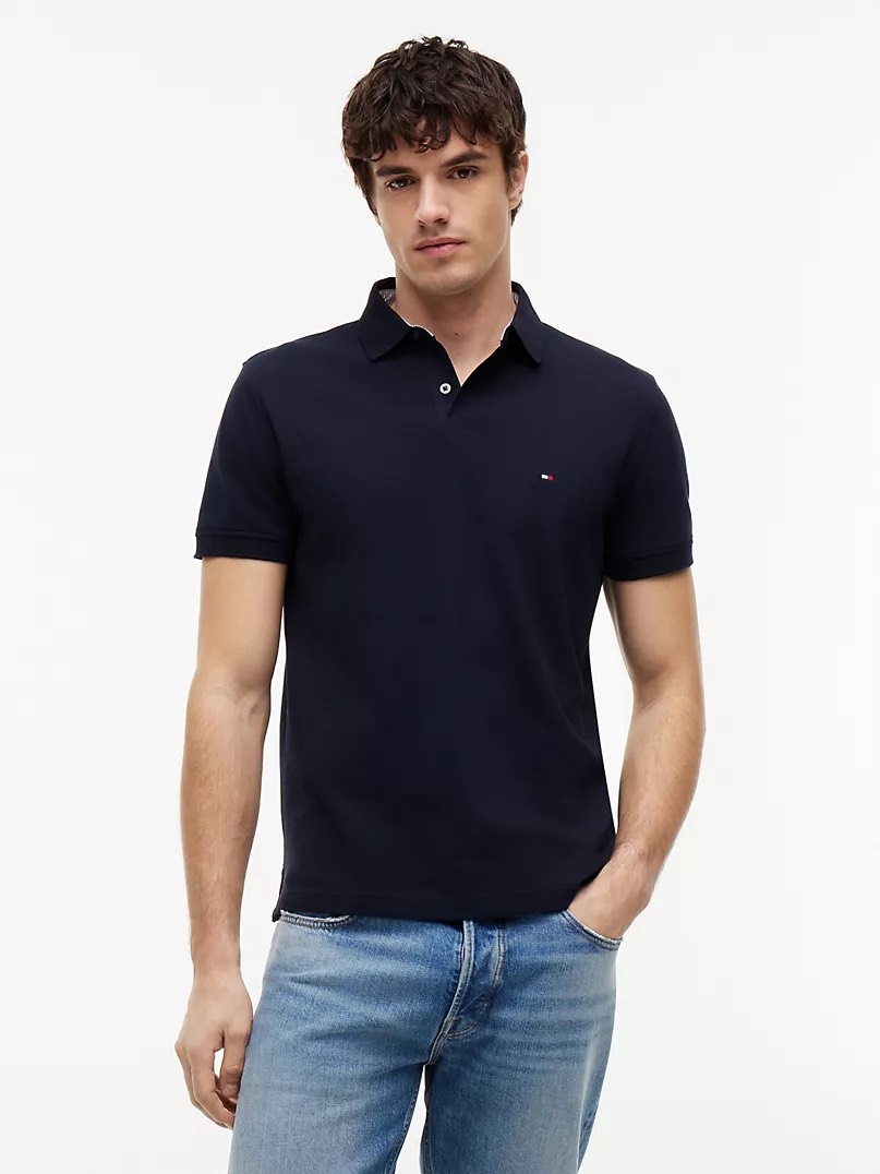 Polo Tôm 1985 cổ viền jeans