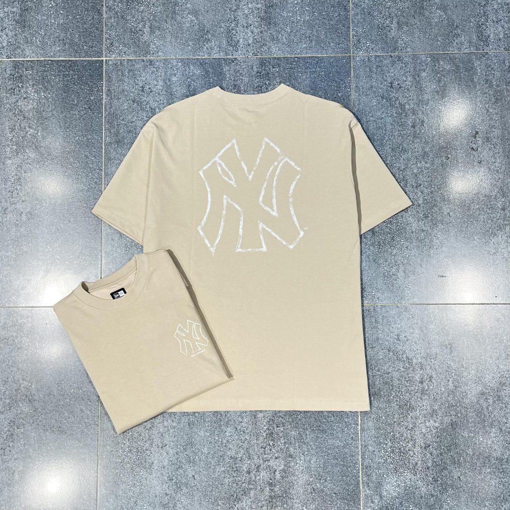 Áo Nâu NY Viền Trắng