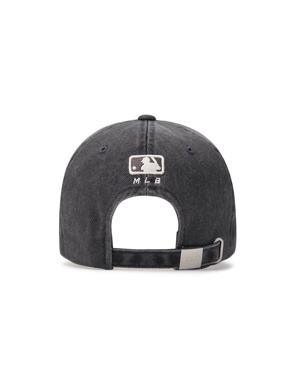 Mũ MLB Jeans Logo Thêu Màu - Đen
