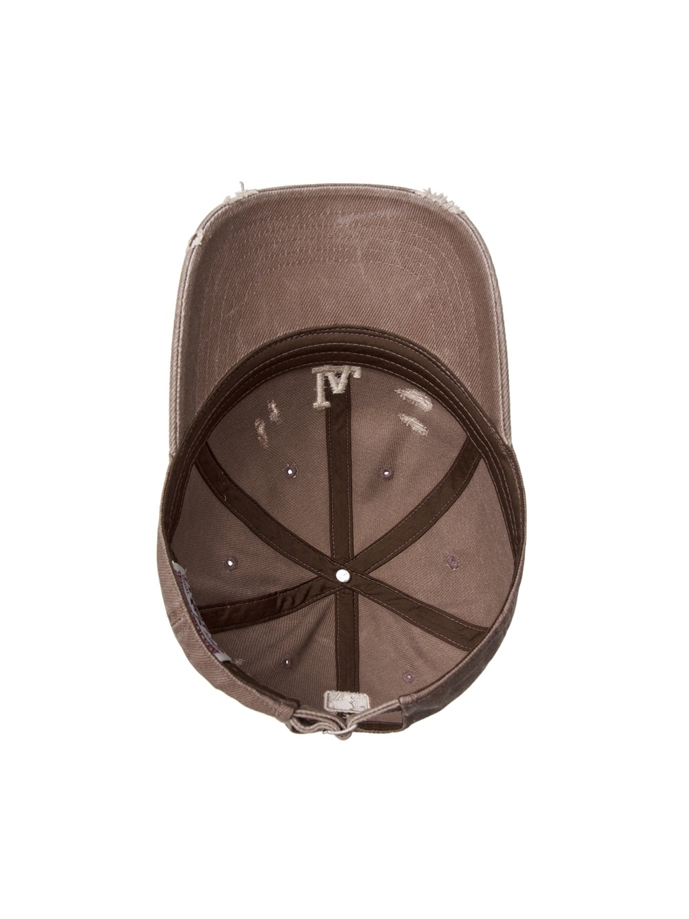 Mũ MLB Jeans Logo Thêu - Nâu