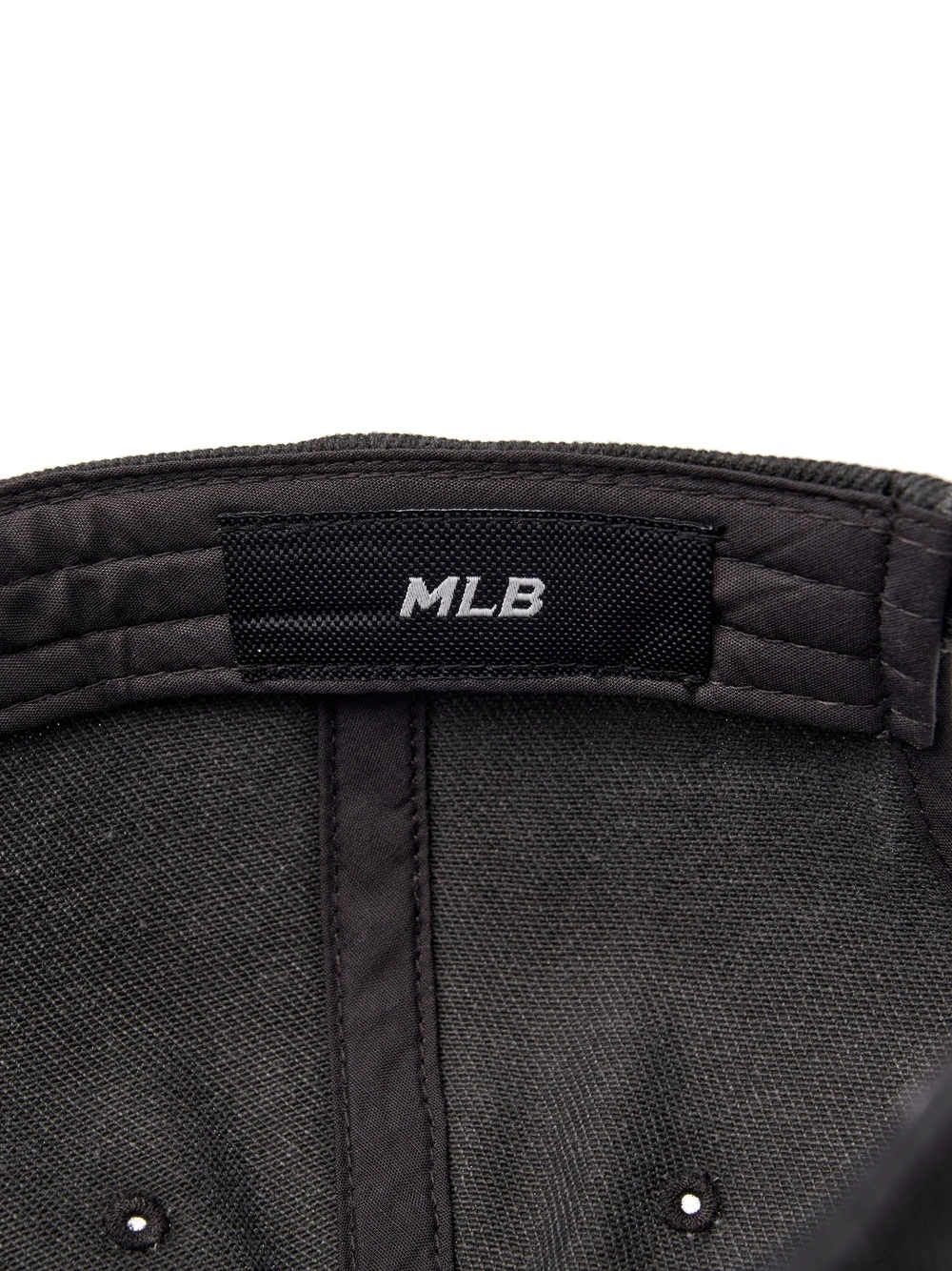 Mũ MLB Jeans Logo Thêu - Xám