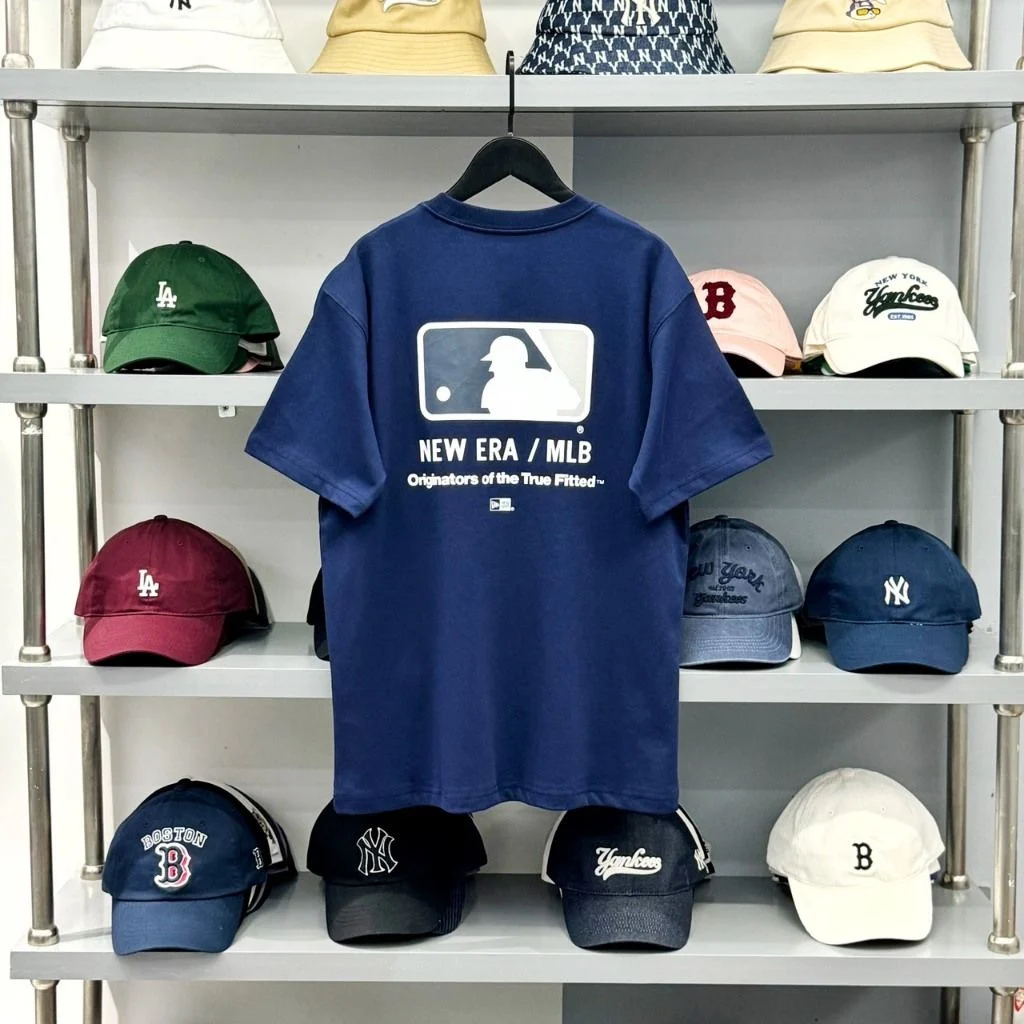 Áo Navy Logo MLB