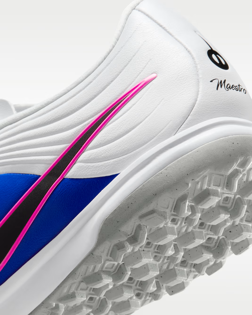 Giày đá bóng cỏ nhân tạo Nike Tiempo Maestro TF Attack - White/Racer Blue/Pink Blast IB4484-146