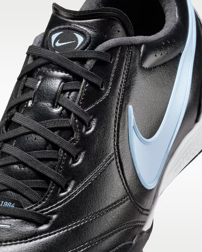 NIKE TIEMPO LIGERA PRO TF - IB4477-040 - ĐEN/XANH BIỂN