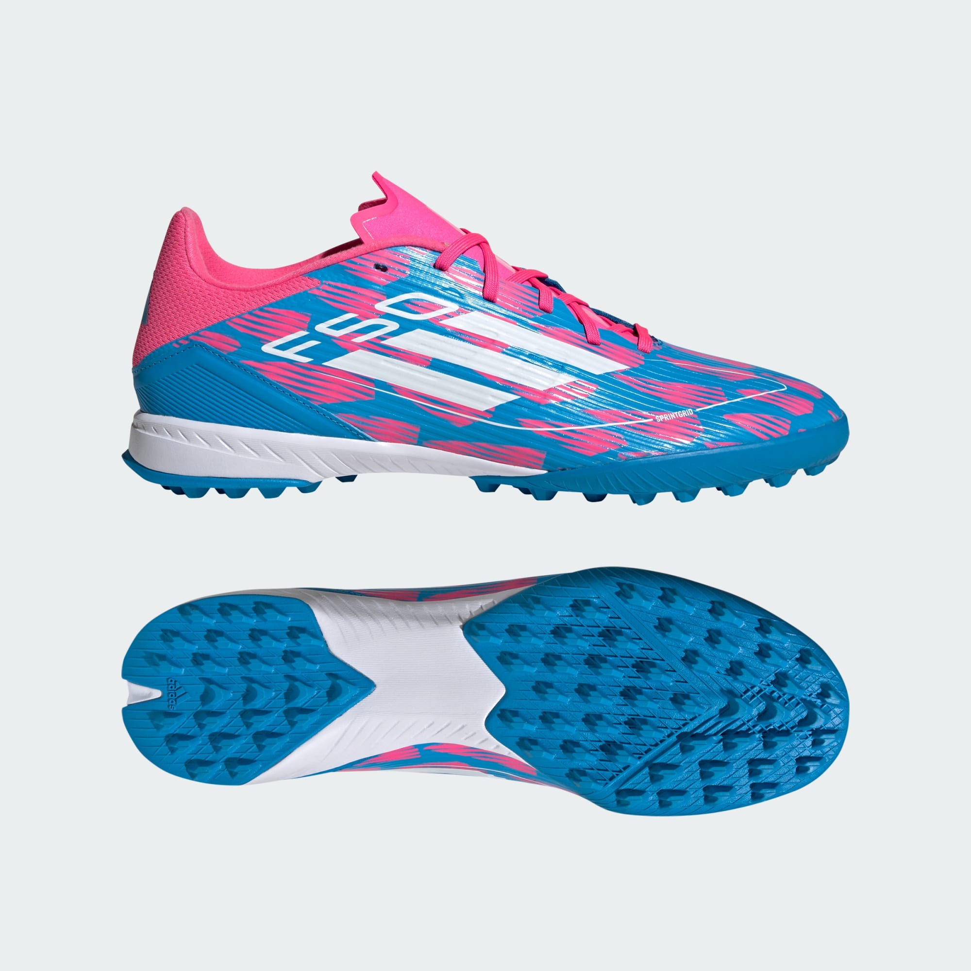 ADIDAS F50 LEAGUE TF - IF1336 - XANH/HỒNG