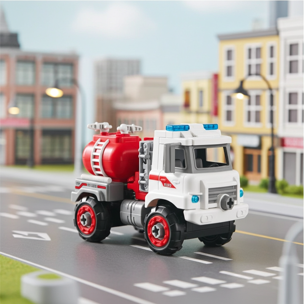DIY Truck City Rescue Model 130-E16