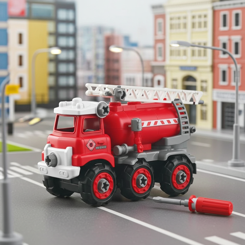 DIY Truck City Rescue Model 130-E16