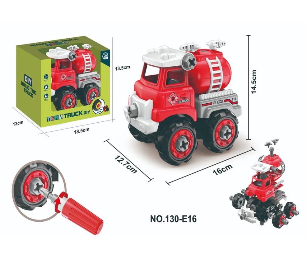 DIY Truck City Rescue Model 130-E16