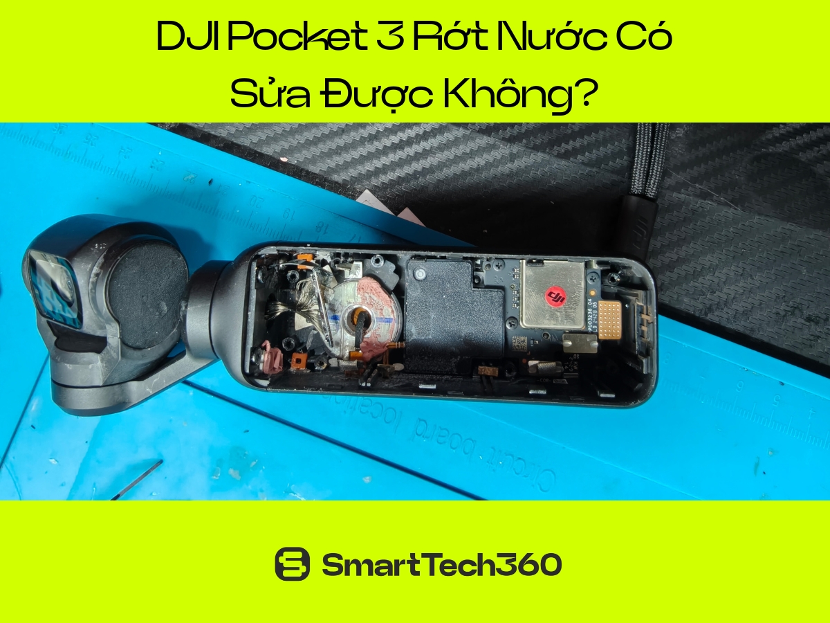 DJI Pocket 3 Rớt Nước Sửa Được Không? Hậu Quả Khi Ngâm Gạo