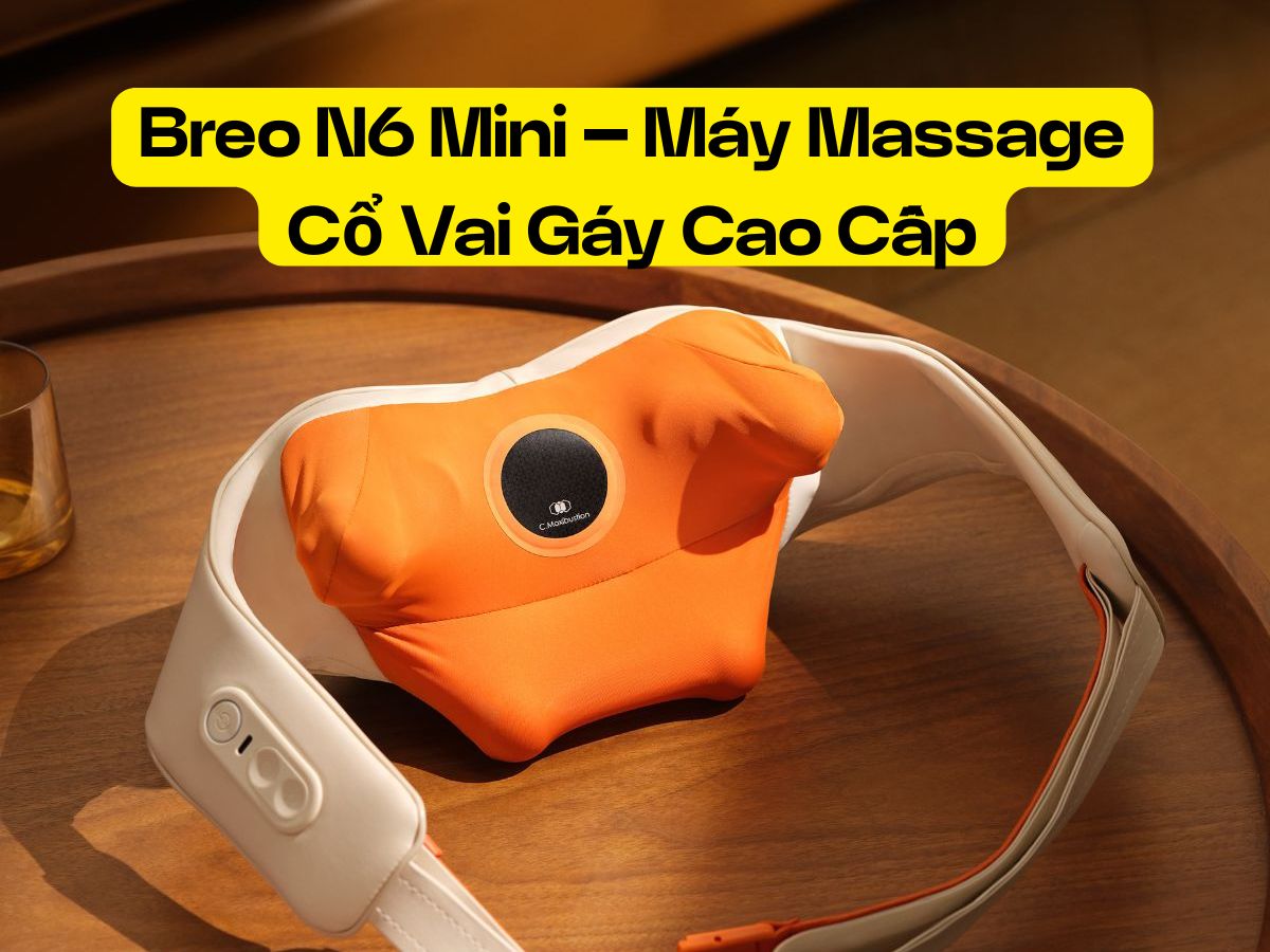 Breo N6 Mini máy massage cổ vai gáy cao cấp
