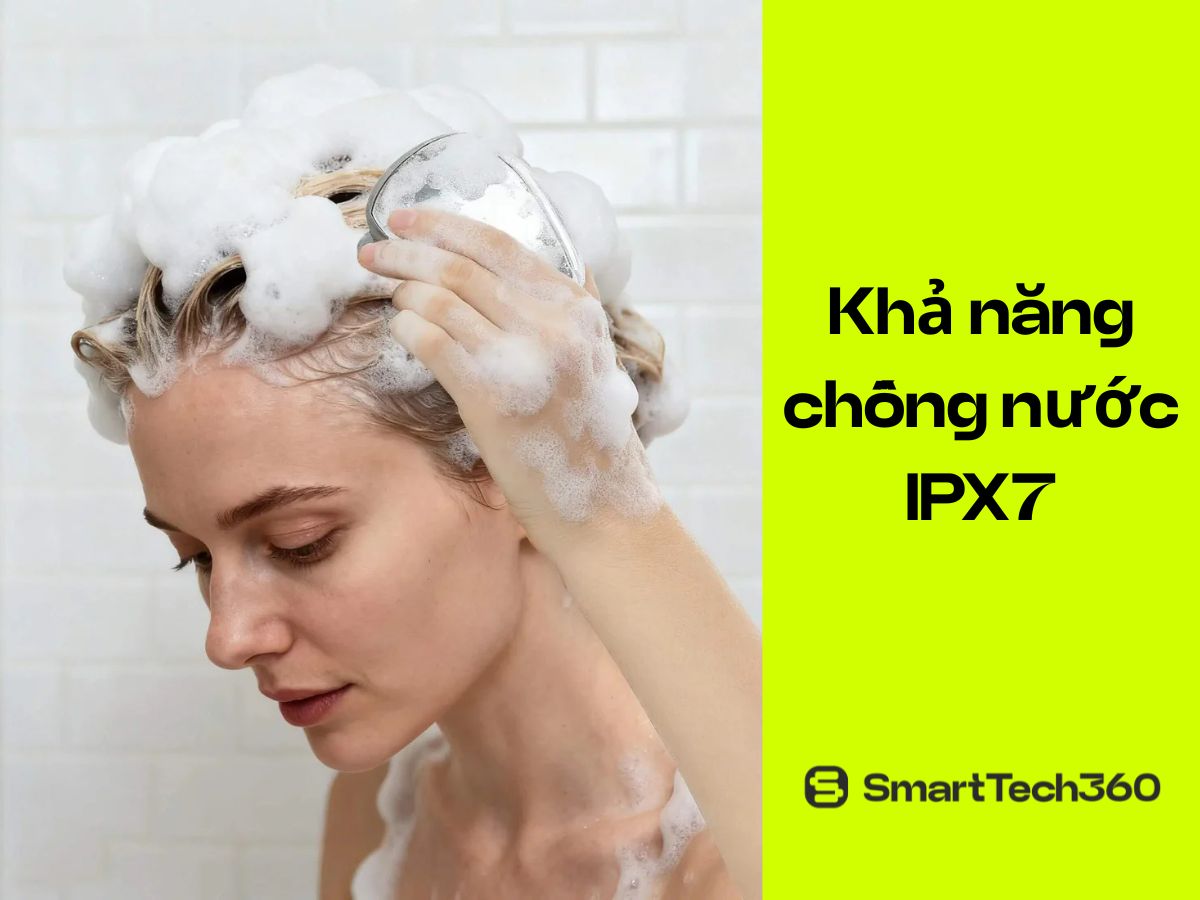 Khả năng chống nước IPX7 của Breo Scalp Mini