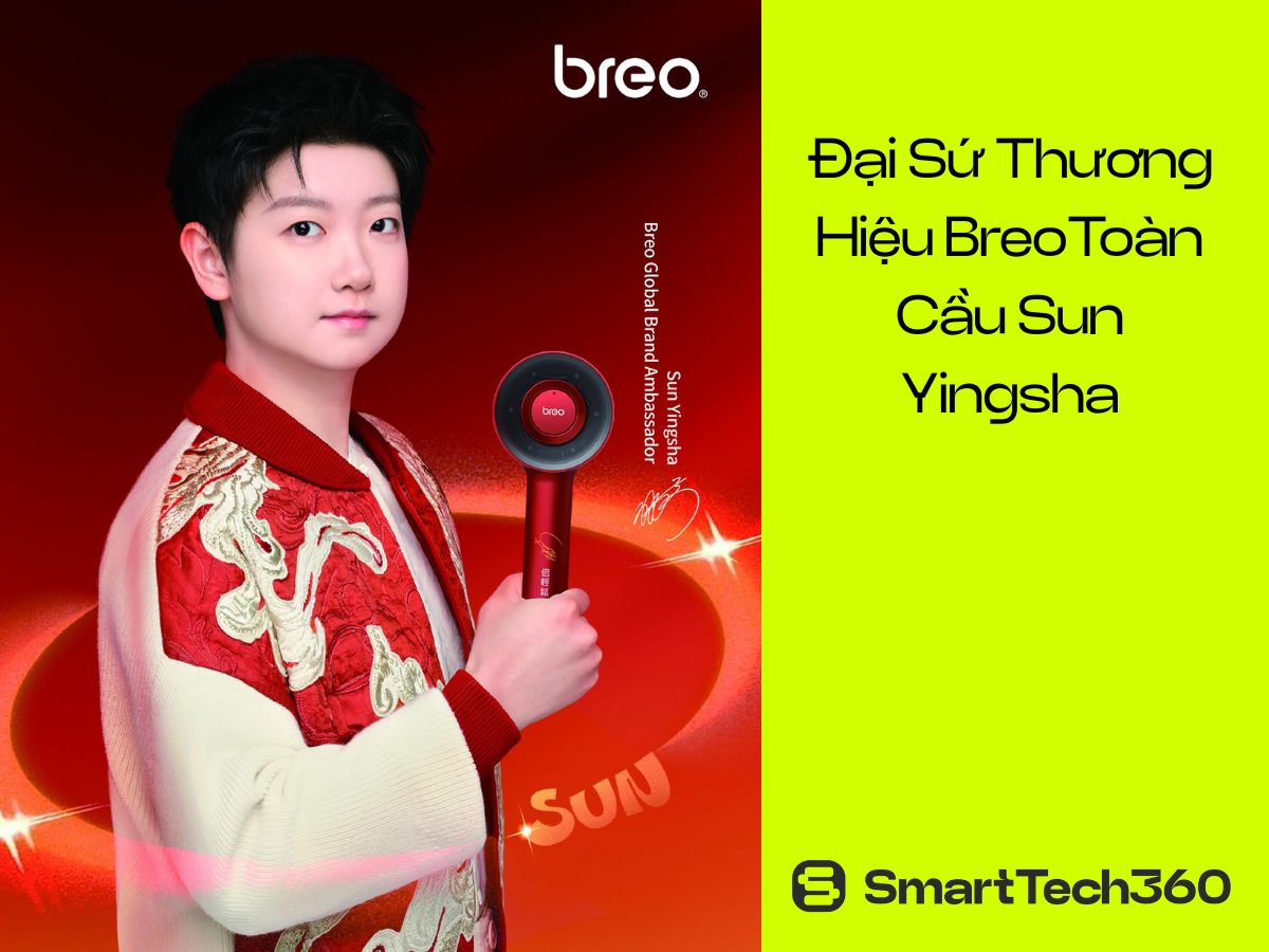 Đại sứ thương hiệu Breo toàn cầu Sun Yingsha