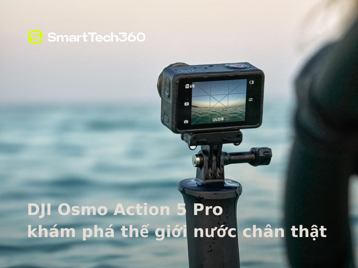 dji osmo action 5 kham pha the gioi nuoc