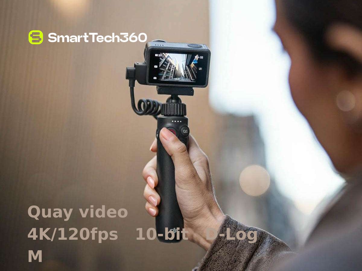 dji osmo action 5 quay video 4k