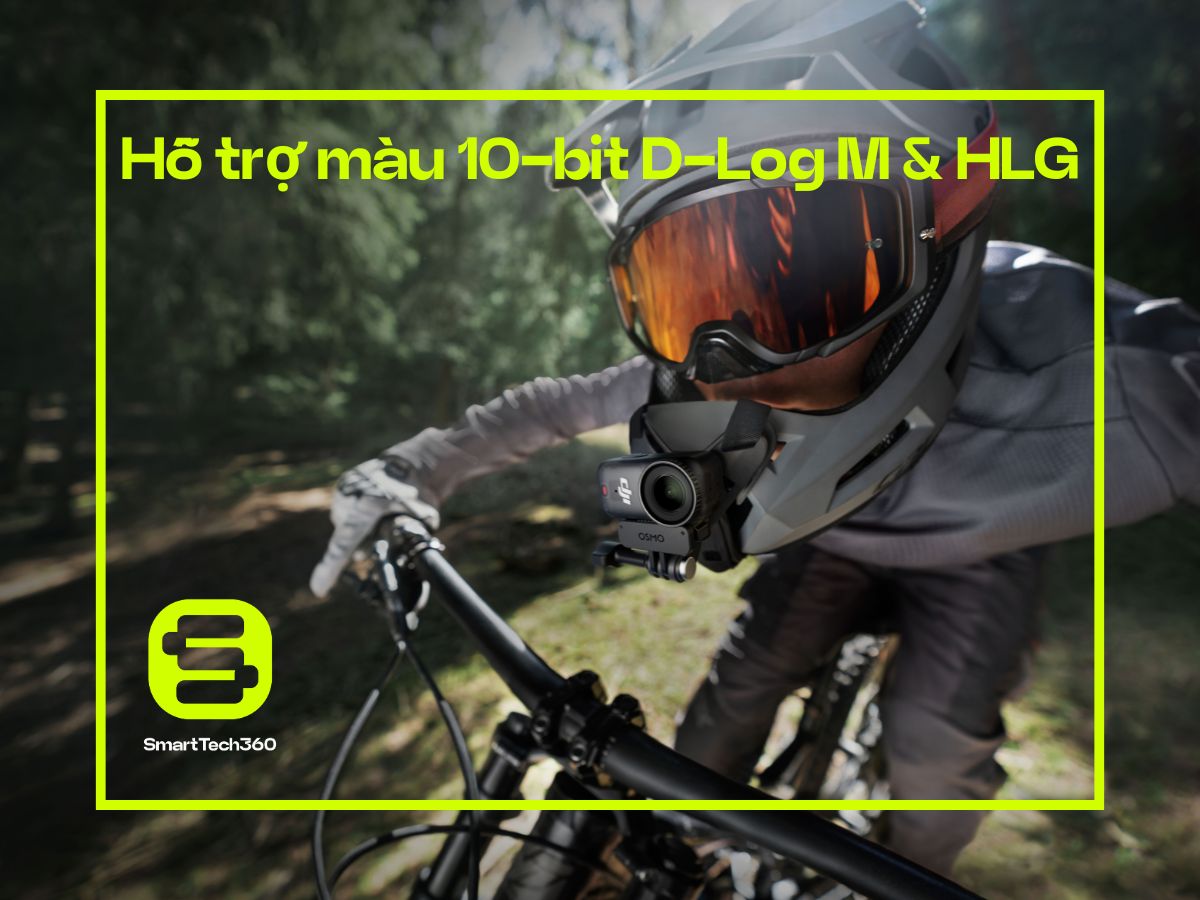dji osmo nano ho tro mau 10bit dlog