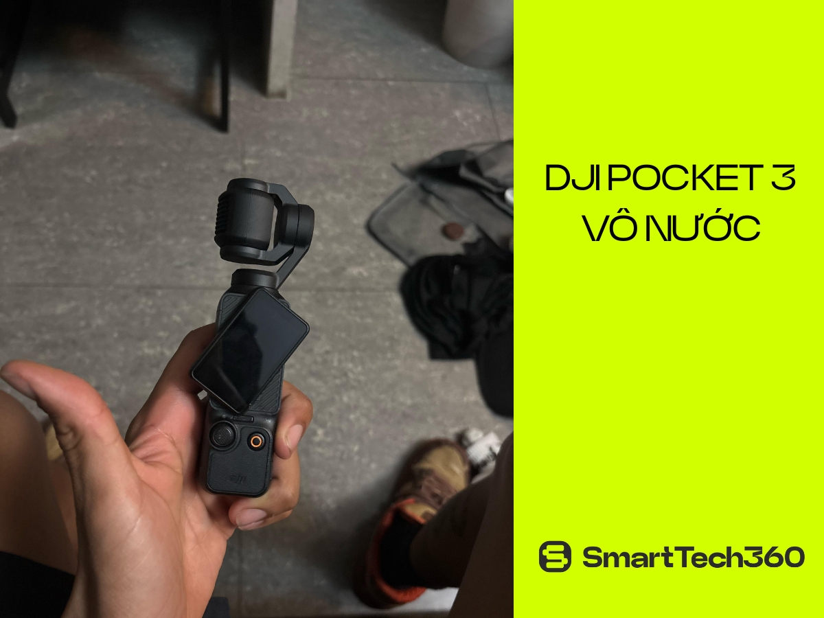 Sửa chữa DJI Osmo Pocket 3 rơi nước hoặc vô nước biển