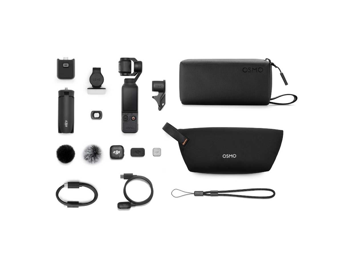 Bộ sản phẩm DJI Osmo Pocket 4 Creator Combo với hệ sinh thái phụ kiện