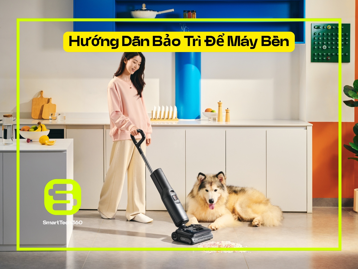 Hướng dẫn bảo trì máy hút bụi cầm tay Roborock đúng cách